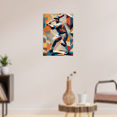 Search for retro baseball posters Illustration