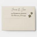 Search for paw print envelopes Cat