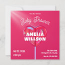 Search for candy heart baby shower invitations Pink
