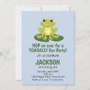 Search for frog and toad invitations Hop on over
