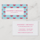 Search for watermelon business cards Tropical