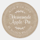 Search for pie labels Homemade apple pie