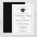 Search for black white graduation invitations Student