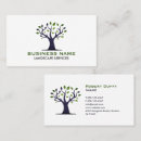 Search for arborist business cards Landscape