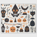 Search for halloween party wrapping paper Creepy