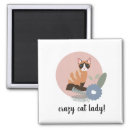 Search for crazy cat lady magnets pet
