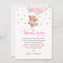 Search for beary much thank you cards Pink