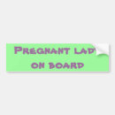 Search for pregnant bumper stickers Driver