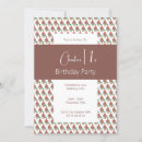Search for cherry cupcake invitations Brown