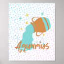 Search for aquarius zodiac posters Water bearer