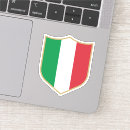 Search for italian travel stickers Flag