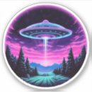 Search for retro futuristic stickers Sci fi