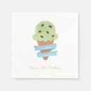Search for ice cream cone napkins Mint