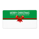 Search for christmas package labels White