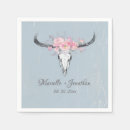 Search for skull wedding napkins Modern