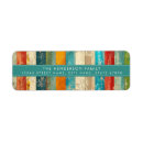 Search for striped background return address labels Colourful