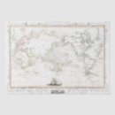 Search for world map tissue paper Retro