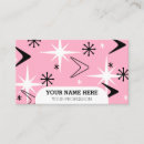 Search for fifties business cards Pink