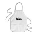 Search for named aprons For kids