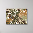 Search for jungle animal canvas prints Leopard