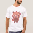 Search for red panda tshirts Kawaii
