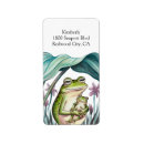 Search for funny frog return address labels Animal