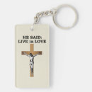 Search for crucifix key rings Cross