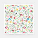 Search for flowers napkins Peanuts
