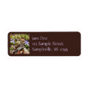 Search for purple iris return address labels Flower
