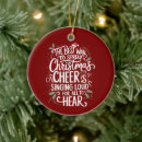 Search for cheerful christmas tree decorations Snow