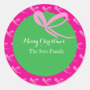 Search for christmas bow stickers Watercolor