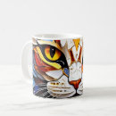 Search for cat with glasses mugs Cute