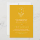 Search for mustard wedding invitations Elegant