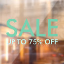 Search for display window decals Store sale