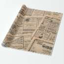 Search for newspaper wrapping paper French