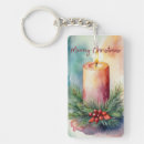 Search for christmas candle key rings Winter