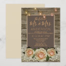 Search for rustic wood engagement party invitations Lace