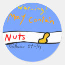 Search for nut stickers Warning