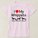 Search for whippets tshirts Silhouette