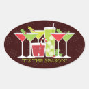 Search for cocktail party invitation stickers Martini