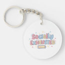 Search for socialism rounded key rings Anxiety
