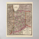 Search for indiana map art Full