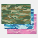 Search for christmas camo wrapping paper Green