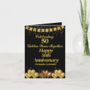 Search for happy 50th anniversary cards Elegant
