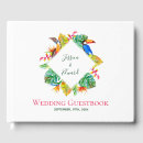 Search for tropical wedding guest books Exotic