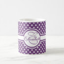 Search for purple dots mugs Cute