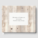 Search for wood wedding guest books Chic
