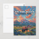 Search for wyoming postcards Us national parks