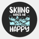 Search for ski slope stickers Skier
