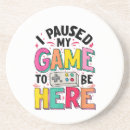 Search for video game coasters Funny